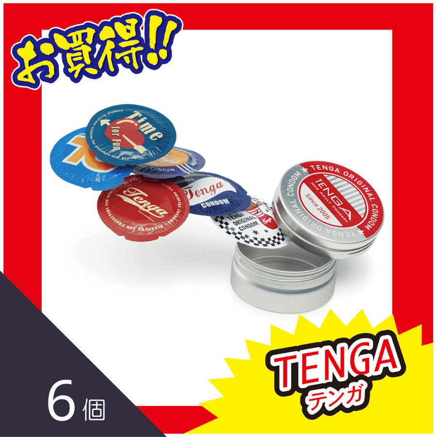 Tenga 原創安全套【6片】